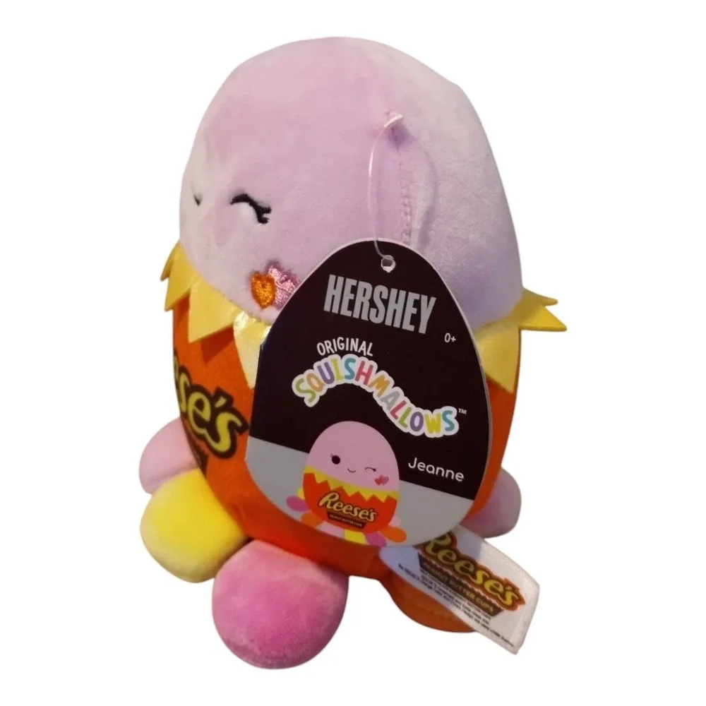 Squishmallow Jeanne‎ Octopus Hershey Reese's Candy Plush Stuffed Animal 6
